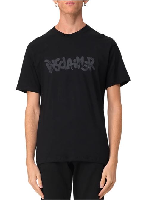 t shirt DISCLAIMER | 25IDS55123NERO NERO